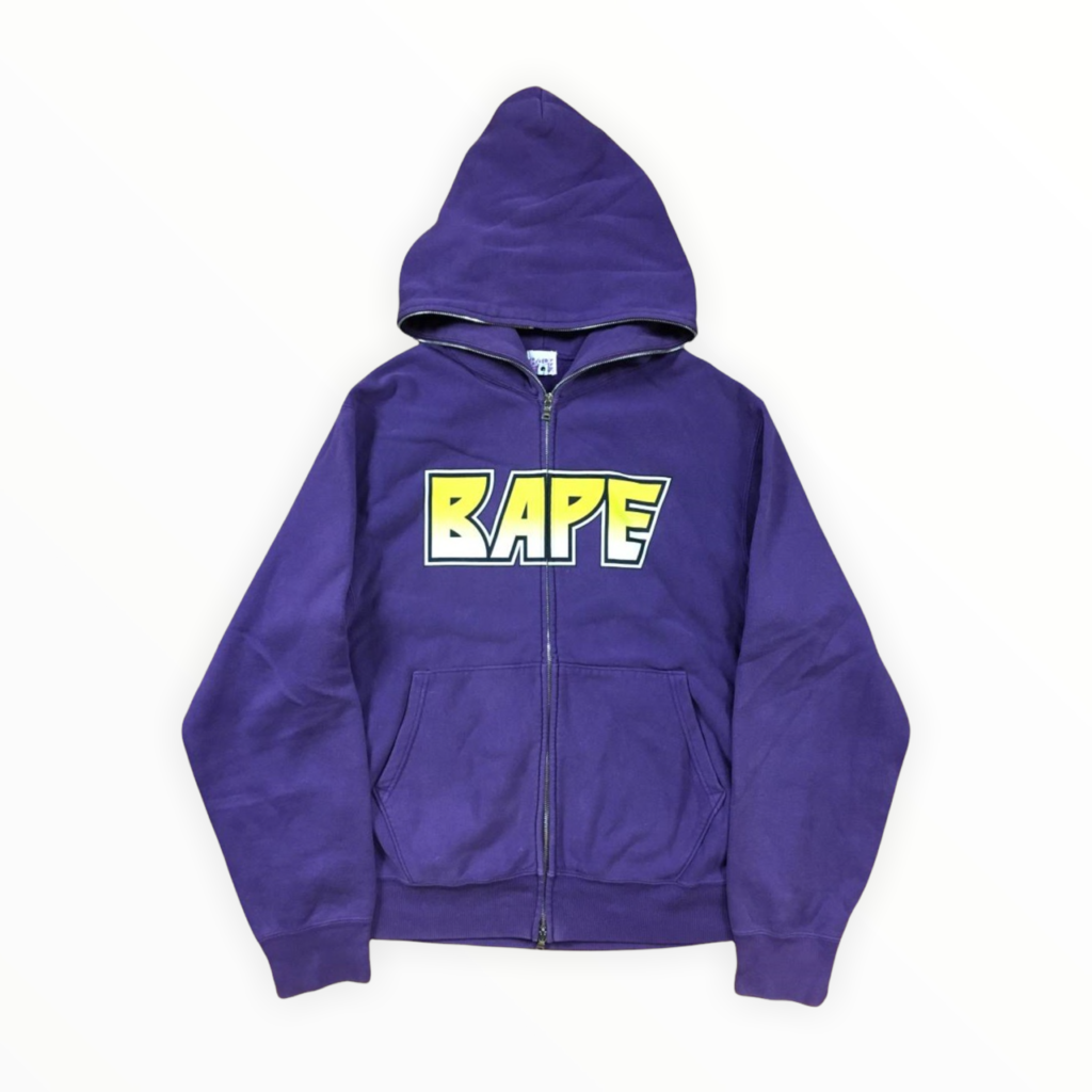 超爆安 A BATHING APE KISSロゴ ジップパーカー 初期 - トップス