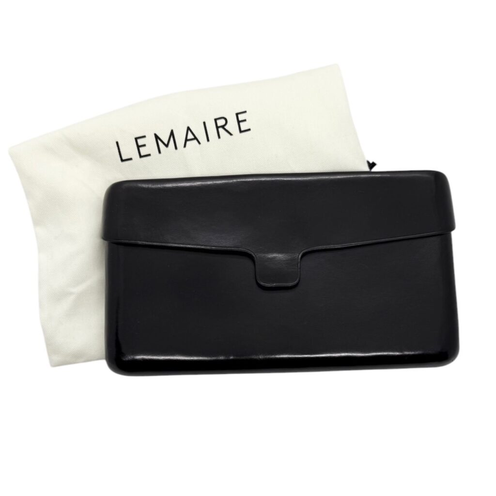 LEMAIRE ルメール Cartridge Leather Box Clutch レザークラッチバッグ セカンドバッグ ポーチ 13996