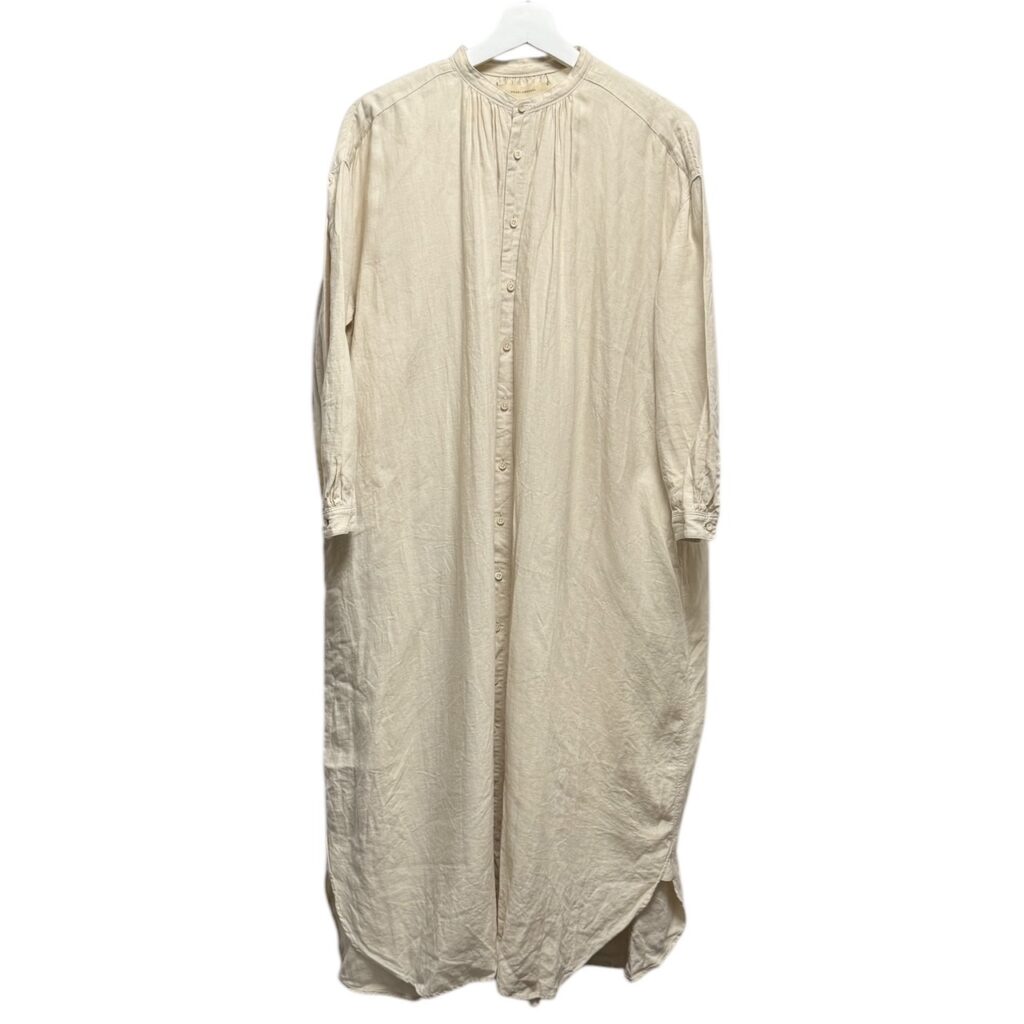 suzuki takayuki スズキタカユキ shirt dress リネンドレスワンピース A221-17 14010