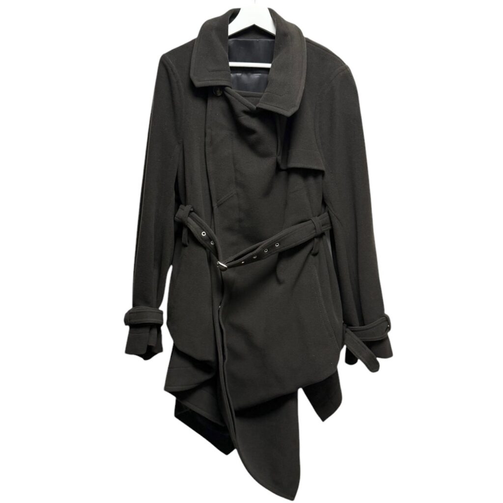 MARINA YEE マリナイー M.Y.IMPER LIMITED EDITION U SIT ON IT Trench Coat ウールカシミヤトレンチコート 14143